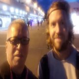 A photo with Seb as he left the circuit yesterday evening. #F1 #japanesegp #suzuka #motorsport #racing #paddock #astonmartin #life #日本グランプリ #lastrun