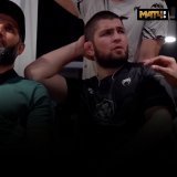 Примерно вот так отреагировал Хабиб на поражение Яна. Орёл отдал бы вообще все раунды Пете    соцсети Red Corner