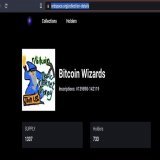 The number of Bitcoin Wizards currently stands at 733 holders! Congratulations to all the Wizards out there who are collecting this historical bitcoin meme.