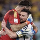 God bless legend Leo Messi God bless Emiliano Martinez #LeoMessi #Messi #Messi???? #Argentina #GOAT???? #الارجنتين_هولندا #الارجنتين #ميسي