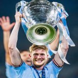 You wanna know the truth?   Kevin de Bruyne  5 EPLs 2 FA cups 5 League Cups 1 UCL 1 DFB Pokal World third place with Belgium 4 times top Assist provider in EPL 2 time POTY winner  Steven Gerrard - 0 EPLs 1 UCL  Kevin de Bruyne is the greatest midfiel