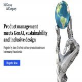 How are GenAI, sustainability, inclusive design, and more revolutionizing Product Management? Register for the virtual speaker series by June 2 and find out how product leaders are harnessing these trends.