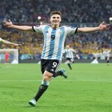JULIAN ALVAREZ MAKES IT 2-0 ARGENTINA!  Second goal on his second start  #FIFAWorldCup #ARGAUS