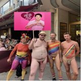 It is against our laws for these men to be on the streets, Trudeau is breaking our laws for allowing this and Trudeau should be arrested and put in jail. What PM ever in history would allow children to be subjected to this sickness. Justin Trudeau is