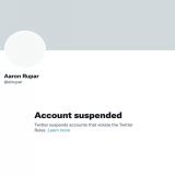 WTF?! This is absolutely insane. Aaron Rupar has been suspended from Twitter.