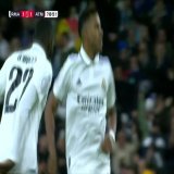 MAGICAL GOAL  Rodrygo treating Atleti defenders like red and white striped parking cones.