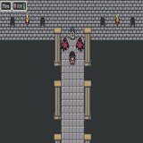 This place is heavily guarded. I wonder what is inside?   Wishlist:  #ScreenshotSaturday #PixelArt #GameBoy #IndieGame