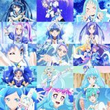 まほプリのキュアミラクルがフォームチェンジである意味青キュアになってるとはいえ20周年記念作(ひろプリ)のプリキュア主人公がここの仲間入りを果たす日が来ようとは&hellip;   #precure #ひろプリ