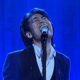 いや〜、スタレビの根本要さん&hellip;  1曲目の\u266a木蘭の涙 アコースティックVer.はかなり緊張したご様子でしたね  でも&hellip;観てる我々も緊張しましたね  3ピースのスーツで決まってました 曲が終わると思わず拍手してしまいましたよ  #根本要 #スタレビ初出場 #スタレビ #うたコン #NHK