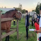 お馬さんと柏木くん  #舞いあがれ  #柏木学生