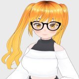What do you think of my new hair dye?  #MikuTakamine #HUVtuber #blondegirl