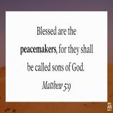 Jesus said, “Blessed are the peacemakers”—thus, the Church should pray for and work toward peace, security, justice, and reconciliation between Israel and her Arab neighbors. Join us in praying for the peace of Jerusalem and all of the Middle East he