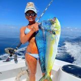 Look&hellip;We Match  #MahiMonday #PelagicGirl #BigBull #PrettyInBlue #LaborDay #BikiniBeauty