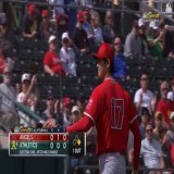 Shohei Ohtani tunes up for the World Baseball Classic.