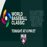 #WorldBaseballClassic rosters will be revealed on @MLBNetwork at 6 p.m. ET.   @SieraSantos, @CY24_7 &amp; @jonmorosi anchor special #MLBTonight - @WBCBaseball program, including guests @MikeTrout, @FreddieFreeman5 &amp; @sandyalcantar22.  Details: