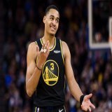 Jordan Poole has stunk it up 5 games in a row in front of Zendaya, Kim K, Adele, Kay Adams, and Kendall Jenner