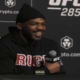 Jon Jones talks about how Conor McGregor "opens doors" for fighters from a business perspective   "It lets young fighters know that it&rsquo;s possible... I&rsquo;m just so grateful to him for being that example for all of us."  Full #UFC285 scrum