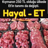 1 kilo Kıymanın 250 TL olduğu &uuml;lkede; Et'in tanımı bile değişti... HAYAL-ET  #EtFiyatları  #protestoediyorum  #NihatlaMuhabbet