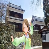 #日本探検デレスポカレンダー 冬の長野県から 亜里沙先生と \u2460上田城 \u2461懐古園 \u2462浅間山 \u2463美里さんとJR小海線美里駅 私、浅間山を見るのが好きで\u2462の撮影地・御代田町辺りは雄大に裾野を広げる感じが良き (サッポロラーメン亜里沙の帰りですが)  #持田亜里沙 #間中美里  #デレステAR #デレスポAR