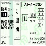 今日のメイン馬券  阪神11R \u25ce\u246aデュアリスト 〇\u2461クロジシジョー \u25b2\u246fレシプロケイト  東京11R \u25ce\u2464ノッキングポイント 〇\u2461ブーケファロス