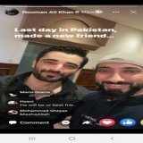Nouman Ali Khan sharing selfies with joy, while standing with known deviant and Pakistani actor Hamza Ali Abbasi.  Hamza is a student and promoter of Javed Ahmed Ghamidi and his ideology. A progressive reformist sellout &amp; hadith rejector who deni