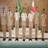كلية الملك عبدالعزيز الحربية تُخرّج طلابها المبتعثين في الأكاديمية العسكرية بجمهورية باكستان الإسلامية، وذلك بحضور قائد الكلية اللواء الركن علي بن صالح الحضيف. #وزارة_الدفاع