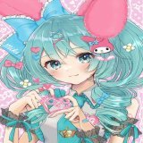 明けまして初音ミク！  #謹賀新年 #2023年  #マイメロディ #初音ミク