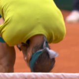 The king  \ud83d\udc51 \ud83c\uddea\ud83c\uddf8 \ud83c\udfc6 \ud83e\udd0d #RafaelNadal? #RolandGarros  #نادال