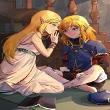 #botw #zelink #ゼルダの伝説  #リング  #ゼルダ姫 #リンゼル #illustration  &ldquo;&hellip;&hellip;&rdquo;