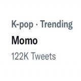 122k tweet WOW  #MOMO @JYPETWICE #MOONLIGHTSUNRISE