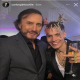 El profe de 2x1 con su mejor estudiante #nochecero #GALA #galavi&ntilde;a2023 #marcianeke #carlospinto
