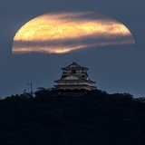 明日は中秋の名月です  昨年撮影した岐阜城と中秋の名月をご覧下さい