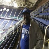 @KentuckyMBB My father, Thomas Pounds, finally got to see his favorite college basketball team, The Kentucky Wildcats, in person today! We drove down from VA to Greensboro. So happy for him! #GoBigBlue