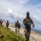 U.S. #Marines joined Philippine Marines and @AustralianArmy Soldiers for a combined amphibious assault as part of Exercise Alon 23.   #AlliesandPartners #FreeandOpenIndoPacific #MRFD #PMC