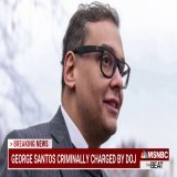 BREAKING: Rep. George Santos has been charged with federal offenses by the Justice Dept., sources familiar with the matter say.