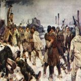 18 января 1943 года была частично прорвана блокада Ленинграда. По образовавшемуся десятикилометровому коридору город получил наконец-то прямую сухопутную связь со страной. Но до полного снятия блокады города оставался ещё целый год.
