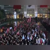 Ekrem İmamoğlu, konuşmasını b&ouml;yle bitirdi: "Ankara duysun. Bug&uuml;n o mahkemeye m&uuml;dahale eden akıl duysun. Her şey &ccedil;ok g&uuml;zel olacak, Allah'a emanet olun."