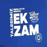 #EkZamŞartOldu  Kasım 2022&rsquo;de 4 kişilik aile i&ccedil;in asgari ge&ccedil;im haddi 18.595 TL oldu.  İnsanca yaşamak i&ccedil;in; Gelir kaybımızın telafisi amacıyla EK ZAM yapılmasını Refah payı verilmesini Enflasyon farkının aylık &ouml;denmesi
