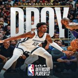 Jaren Jackson Jr triple J Defensive Player of the Year   #KiaDPOY #NBAAwards #NBA #NBAextra