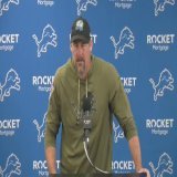 #Lions HC Dan Campbell on being favorites vs the 10-2 Vikings: "We can't bet. You know, that's illegal. I'll get banned for life from this league. So it has no bearing on us.  "...I'm shocked by that, but all those things really don't matter."  ( @Li