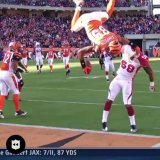 11 years ago during a Saturday slate of NFL games: #Bengals WR Jerome Simpson had one of the most impressive touchdowns you'll ever see, somersaulting over a defender into the endzone and sticking the landing.