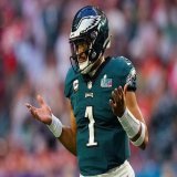 In 2018, Jalen Hurts was benched in the National Championship, and transferred out of Alabama.   In 2023, Jalen Hurts is the highest paid player in NFL History.