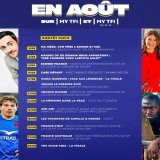 Et voici le programme pour accompagner votre mois d'Ao&ucirc;t sur #MYTF1  !