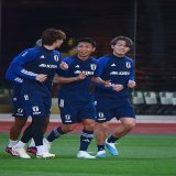 2023/3/21 JFA夢フィールド 日本代表練習見学  #上田綺世 #鹿島アントラーズ #サッカー日本代表