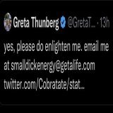 I would like to nominate #GretaThunberg for "Best Tweets of 2022." #AndrewTaint #ProudBlue #TruBlue