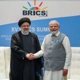 Had a wonderful meeting with President Ebrahim Raisi. I am glad that Iran will be joining BRICS. Discussed ways to deepen trade and cultural cooperation between India and Iran. @raisi_com