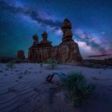 Goblin Valley State Park in Utah has some of the darkest skies I&rsquo;ve ever seen