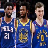 3 Jayhawks have advanced to the 2nd Round of the NBA Playoffs  Joel Embiid - Philadelphia 76ers Andrew Wiggins - Golden State Warriors Christian Braun - Denver Nuggets