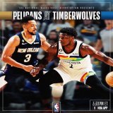 A final day showdown with seeding on the line.  Lock in.  : Pelicans-Timberwolves : 3:30pm/et on the NBA App