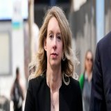 Judge rules that Elizabeth Holmes, founder and CEO of the disgraced blood-testing company Theranos, cannot remain free on bail while she appeals her fraud conviction.